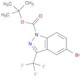 tert-Butyl 5-broMo-3-(trifluoroMethyl)-1H-indazole-1-carboxylate