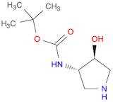 trans-(4-Hydroxy-pyrrolidin-3-yl)-carbamic acid tert-butyl ester