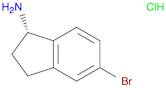 (S)-5-bromo-2,3-dihydro-1H-inden-1-amine hydrochloride