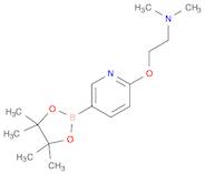 N,N-DiMethyl-2-((5-(4,4,5,5-tetraMethyl-1,3,2-dioxaborolan-2-yl)pyridin-2-yl)oxy)ethanaMine