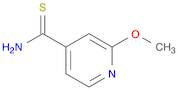 2-Methoxypyridine-4-carbothioamide