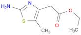 Ethyl 2-(2-Amino-5-methyl-1,3-thiazol-4-yl)acetate