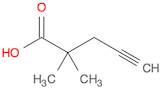 2,2-Dimethylpent-4-ynoic acid