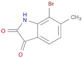 7-Bromo-6-methyl-2,3-dihydro-1H-indole-2,3-dione