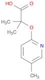 2-methyl-2-(5-methylpyridin-2-yloxy)propanoic acid