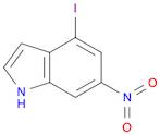 1H-Indole, 4-iodo-6-nitro-