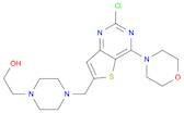 2-(4-((2-Chloro-4-morpholinothieno[3,2-d]pyrimidin-6-yl)methyl)piperazin-1-yl)ethanol