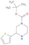 tert-Butyl 3-(thien-2-yl)piperazine-1-carboxylate, 1-(tert-Butoxycarbonyl)-3-(thien-2-yl)piperazine