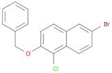 2-(benzyloxy)-6-bromo-1-chloronaphthalene