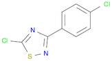 5-Chloro-3-(4-chlorophenyl)-1,2,4-thiadiazole