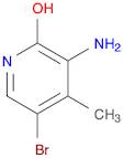 3-Amino-5-bromo-2-hydroxy-4-methyl-pyridine