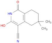 3-hydroxy-6,6-dimethyl-1-oxo-1,2,5,6,7,8-hexahydroisoquinoline-4-carbonitrile