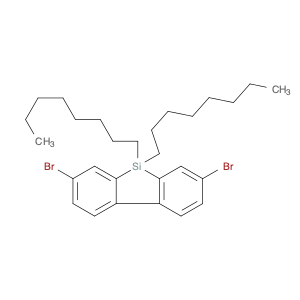 2,7-Dibromo-9,9-dioctyl-9H-9-silafluorene