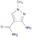 3-Amino-1-methyl-1H-pyrazole-4-carboxamide