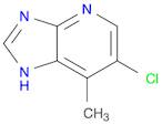 3H-Imidazo[4,5-b]pyridine, 6-chloro-7-methyl-