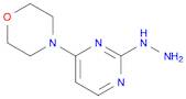 4-(2-hydrazinopyrimidin-4-yl)morpholine