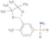 4-methyl-3-(4,4,5,5-tetramethyl-1,3,2-dioxaborolan-2-yl)benzenesulfonamide