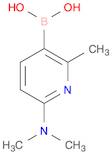 (6-(diMethylaMino)-2-Methylpyridin-3-yl)boronic acid