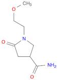 1-(2-Methoxyethyl)-2-oxopyrrolidine-4-carboxaMide