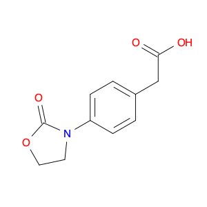 2-[4-(2-oxo-1,3-oxazolidin-3-yl)phenyl]acetic acid