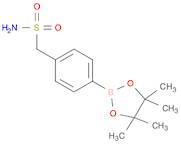 4-(4,4,5,5-tetramethyl-1,3,2-dioxaborolan-2-yl)benzenemethanesulfonamide