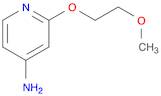 2-(2-methoxyethoxy)-4-pyridinamine