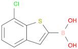 β-(7-Chlorobenzo[b]thien-2-yl)boronic acid