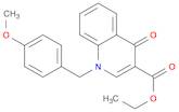 ethyl 1-(4-methoxybenzyl)-4-oxo-1,4-dihydroquinoline-3-carboxylate