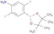 2,5-difluoro-4-(4,4,5,5-tetramethyl-1,3,2-dioxaborolan-2-yl)benzenamine