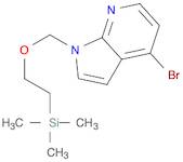 1H-Pyrrolo[2,3-b]pyridine, 4-broMo-1-[[2-(triMethylsilyl)ethoxy]Methyl]-