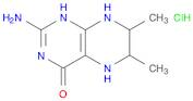 2-amino-6,7-dimethyl-5,6,7,8-tetrahydropteridin-4(1h)-one hydrochloride(1:1)