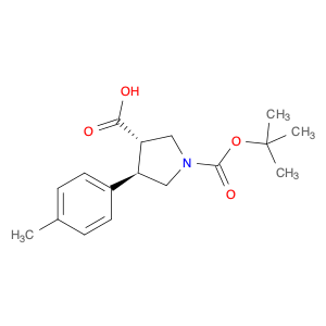 Boc-(±)-trans-4-(4-methylphenyl)pyrrolidine-3-carboxylic acid