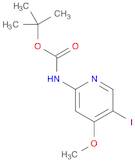 tert-Butyl 5-iodo-4-methoxypyridin-2-ylcarbamate