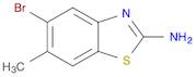 5-Bromo-6-methylbenzo[d]thiazol-2-amine