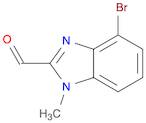 4-bromo-1-methyl-1H-benzo[d]imidazole-2-carbaldehyde