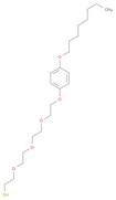 Ethanethiol, 2-[2-[2-[2-[4-(octyloxy)phenoxy]ethoxy]ethoxy]ethoxy]-