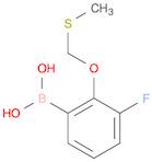 3-FLUORO-2-(METHYLTHIOMETHOXY)PHENYLBORONIC ACID