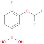 3-DIFLUOROMETHOXY-4-FLUORO-BENZENEBORONIC ACID