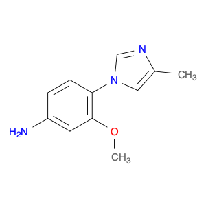 3-Methoxy-4-(4-methyl-1H-imidazol-1-yl)aniline