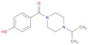 Piperazine, 1-(4-hydroxybenzoyl)-4-(1-methylethyl)-