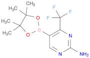 5-(4,4,5,5-Tetramethyl-1,3,2-dioxaborolan-2-yl)-4-(trifluoromethyl)pyrimidin-2-amine