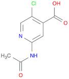 2-Acetamido-5-chloroisonicotinic acid