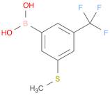 (3-(Methylthio)-5-(trifluoromethyl)phenyl)boronic acid