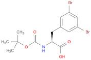 L-Phenylalanine, 3,5-dibromo-N-[(1,1-dimethylethoxy)carbonyl]-