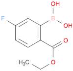 2-Ethoxycarbonyl-5-fluorophenylboronic acid