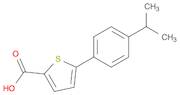 5-(4-Isopropylphenyl)thiophene-2-carboxylic acid