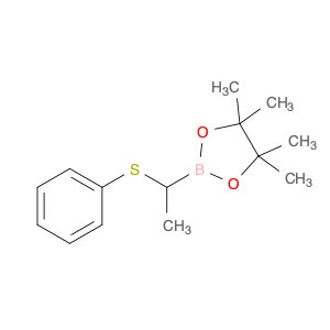 1,3,2-Dioxaborolane, 4,4,5,5-tetramethyl-2-[1-(phenylthio)ethyl]-