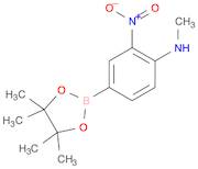 4-Methylamino-3-nitrophenylboronic acid, pinacol ester