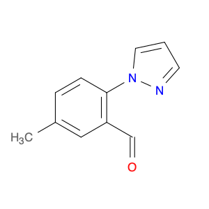 5-METHYL-2-(1H-PYRAZOL-1-YL)BENZALDEHYDE