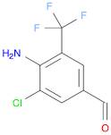 4-Amino-3-chloro-5-(trifluoromethyl)benzaldehyde